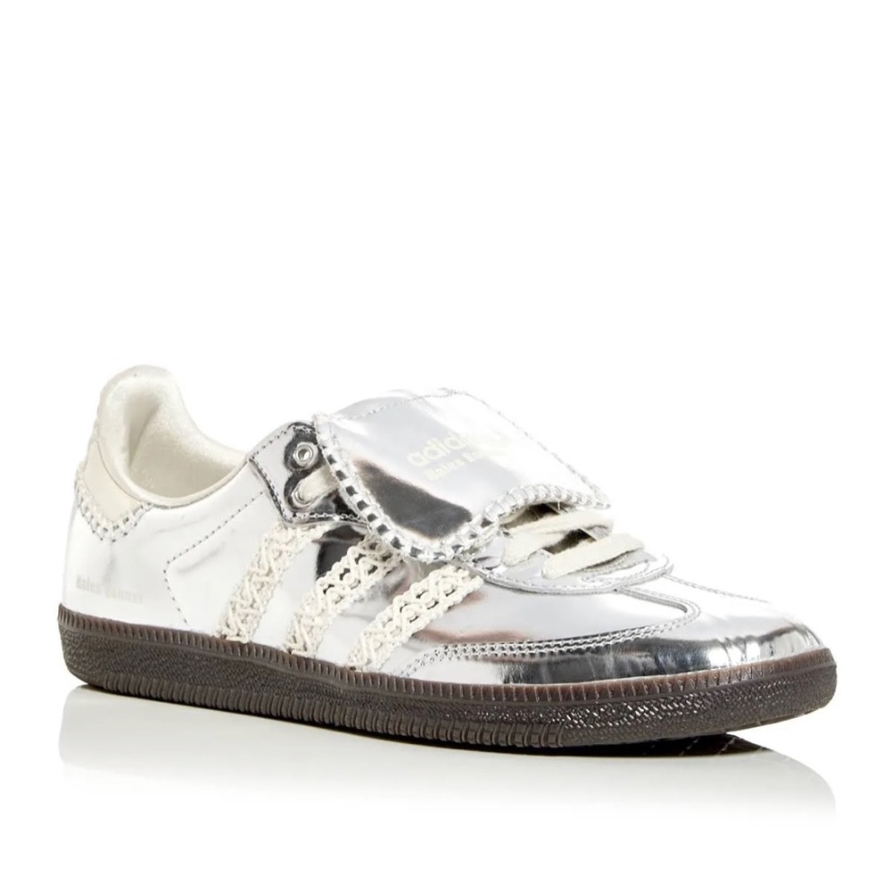 Adidas samba wales Bonner silver size 7.5 mens.